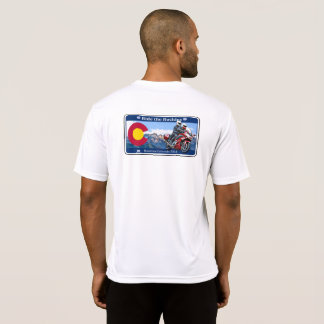 Reiten Sie die t-kurzen Rockies T-Shirt