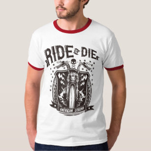Reiten Sie oder die T-Shirt