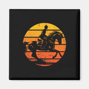 Reiten Sunset Reitsport Magnet