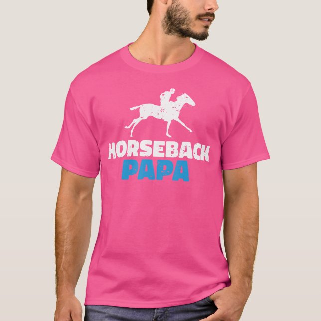 Reiten T-Shirt (Vorderseite)
