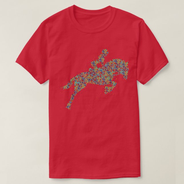Reiten T-Shirt (Design vorne)