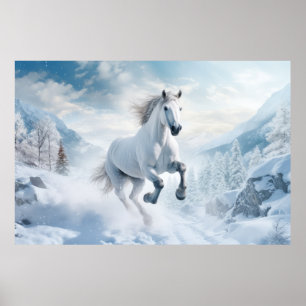 Reiten Tierwelt Wildnis Wilderness Lugano Gestern Poster