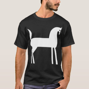 Reiten von Pferdelogos T-Shirt