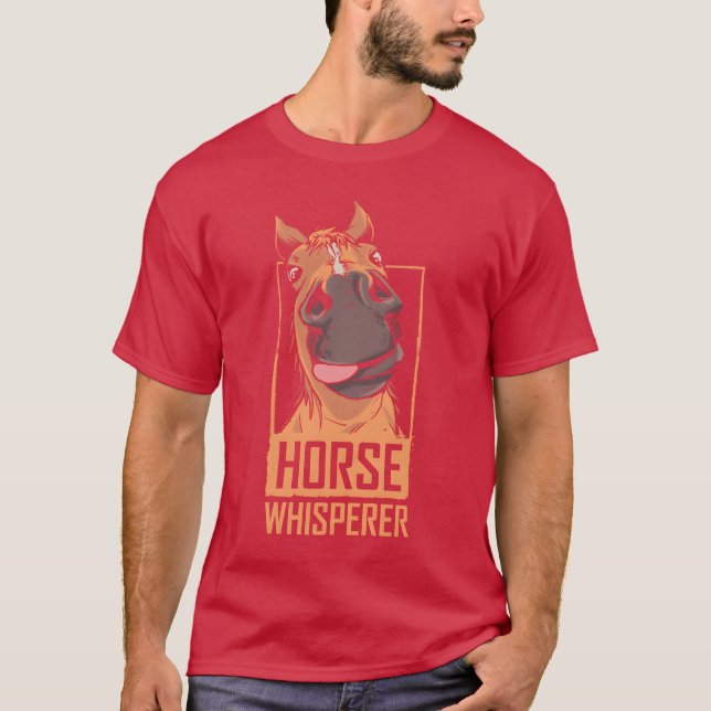 Reiten Whisperer Reitsport Reiten Reiten T-Shirt (Vorderseite)