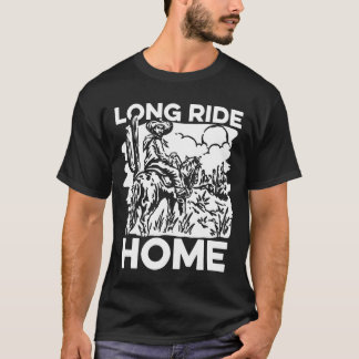 Reiten Zuhause Ausdauer Reiten T-Shirt