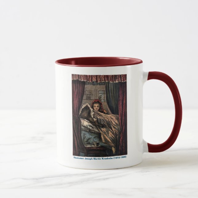 ReitenDer Wolf im Bett von Oma Tasse (Rechts)