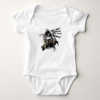 Reitenes schmutziges ATV Baby Strampler