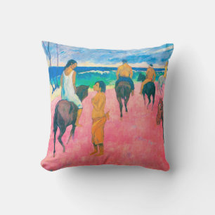 Reiter am Strand, Gauguin Kissen
