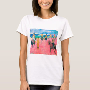 Reiter am Strand, Gauguin T-Shirt