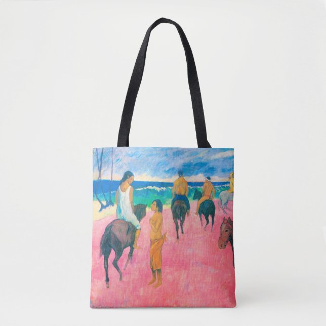 Reiter am Strand, Gauguin Tasche (Vorderseite)