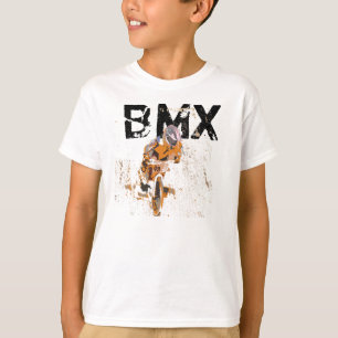 Reiter bereiten vor, passen das Tor… BMX auf T-Shirt