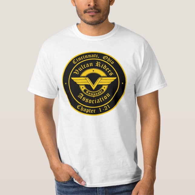 Reiter CVR LogoCincinnati Vulcan T-Shirt (Vorderseite)