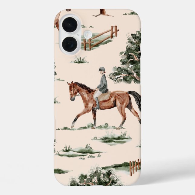 Reiter-Handyhülle iPhone 16 Plus Hülle (Rückseite)