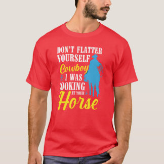 Reiter Revolver Brave Freedom Freunde T-Shirt