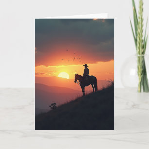 Reiter Vatertag Aussichtskarte Karte