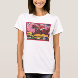 Reiter Vintage Streichholzschachtel T-Shirt