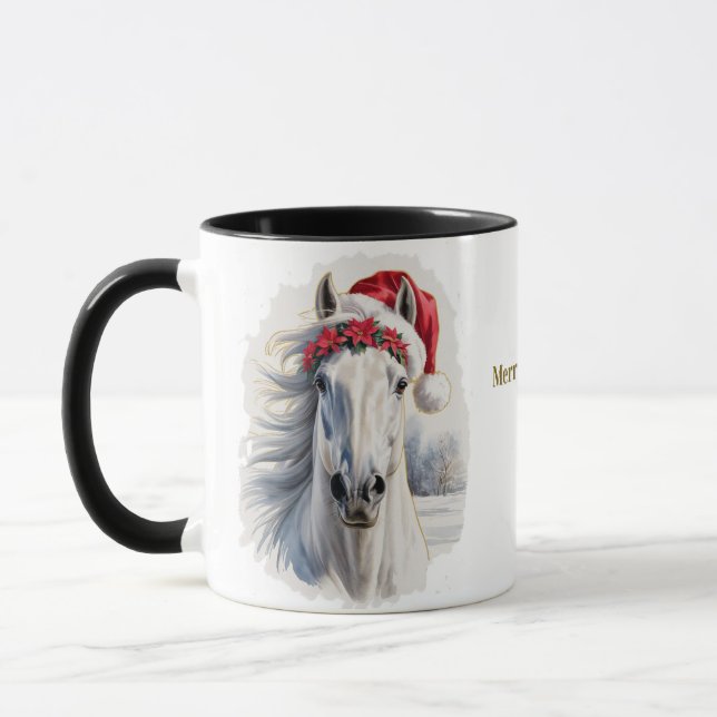 Reiter-Weihnachts-Kaffeetasse Tasse (Links)