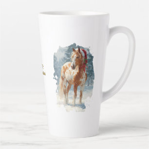 Reiter-Weihnachts-Latte-Macchiato-Tasse Milchtasse
