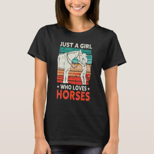 Reiterinnen-Outfit für Pferdebesitzer Equestrian P T-Shirt