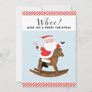 Reiterliche Weihnachtsgrüße Feiertagskarte