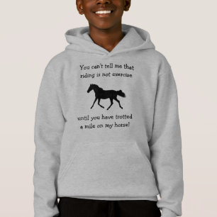 Reiterpferd u. Übunglustiger Hoodie