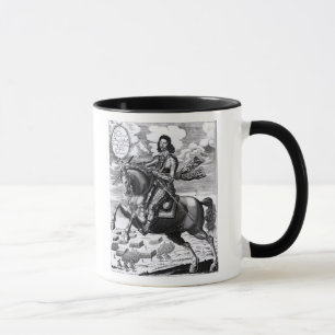 Reiterporträt Tasse