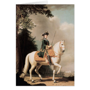 Reiterporträt von Catherine II