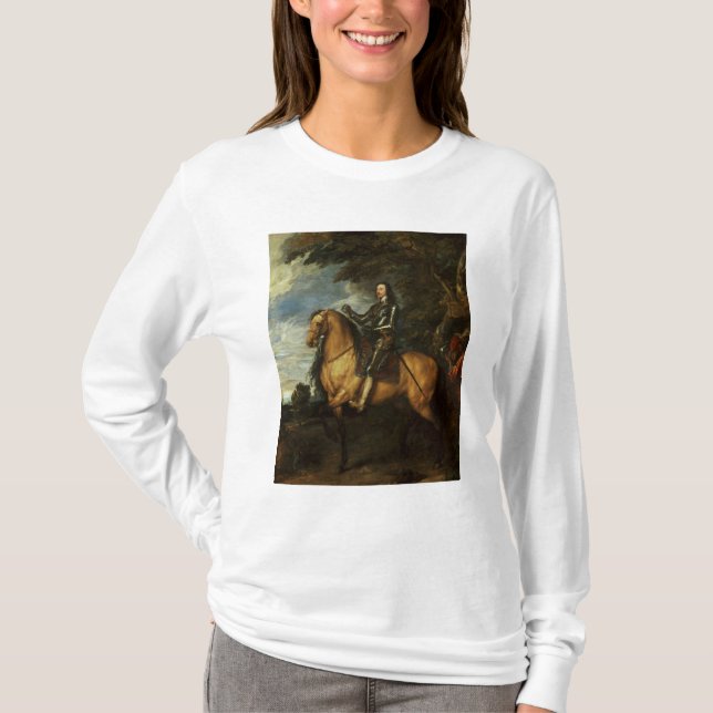Reiterporträt von Charles I c.1637-38 T-Shirt (Vorderseite)