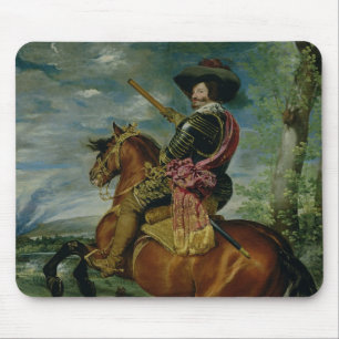 Reiterporträt von Don Gaspar de Guzman Mousepad
