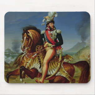 Reiterporträt von Joachim Murat 1812 Mousepad