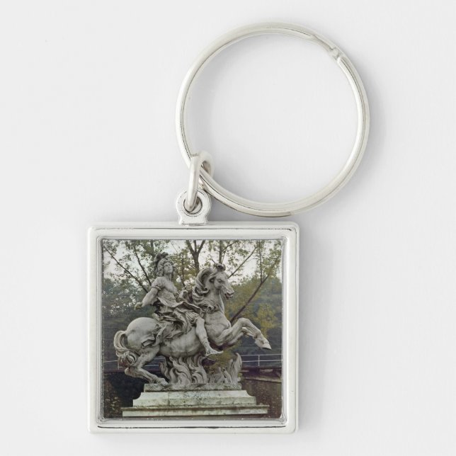 Reiterporträt von Louis XIV 2 Schlüsselanhänger (Vorne)