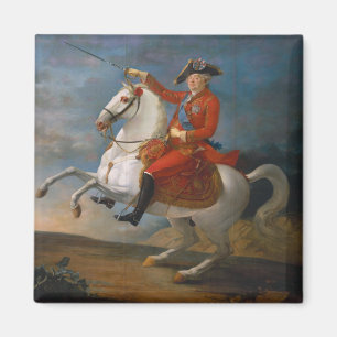Reiterporträt von Louis XVI 1791 Magnet