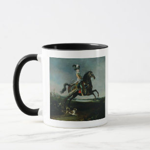 Reiterporträt von Marie-Antoinette Tasse