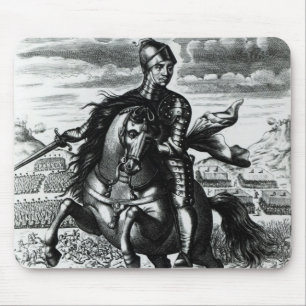 Reiterporträt von Oliver Cromwell Mousepad