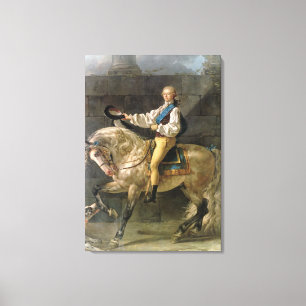 Reiterporträt von Stanislas Kostka Leinwanddruck