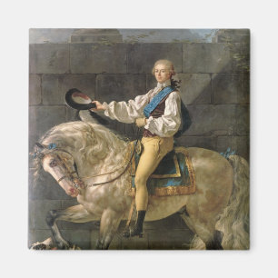Reiterporträt von Stanislas Kostka Magnet