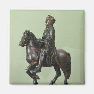 Reiterstatue von Karl der Große 2 Magnet