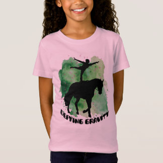 Reiterturner-T-Shirt "Der Schwerkraft trotzen" T-Shirt