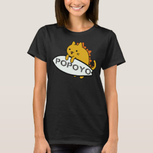 Reitet auf Wellen Catzilla Surfer Popoyo T-Shirt