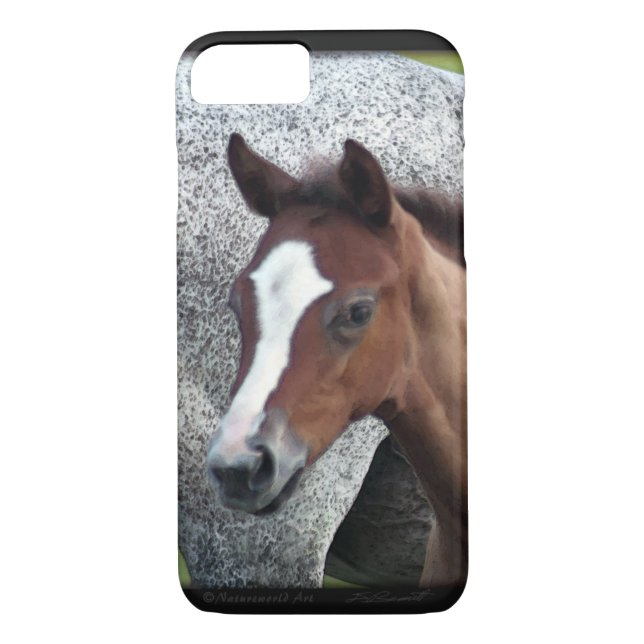 Reitfoal Art iPhone 7 Fall Case-Mate iPhone Hülle (Rückseite)