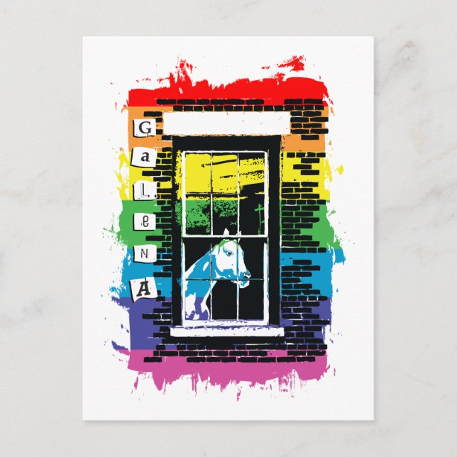 Reitgalerie Postkarte (Vorderseite)