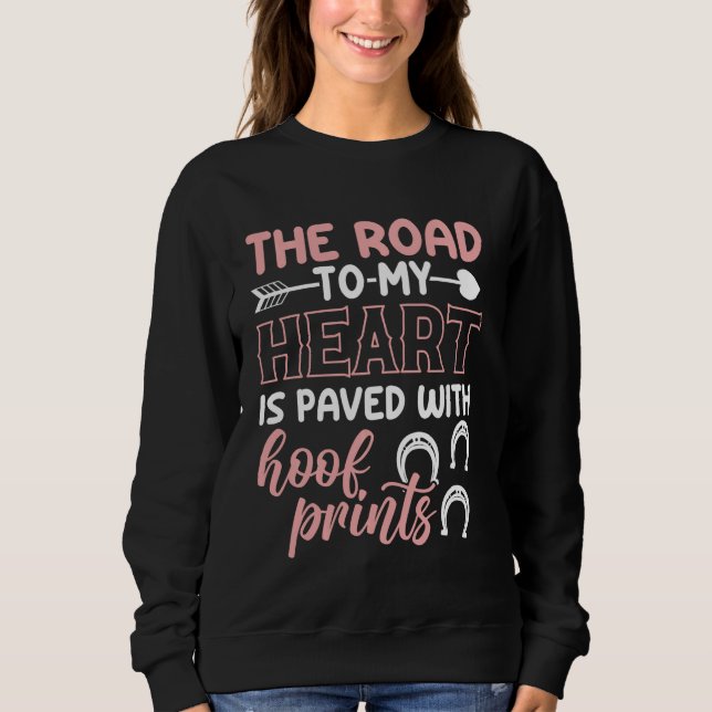 Reitgirl Sweatshirt (Vorderseite)