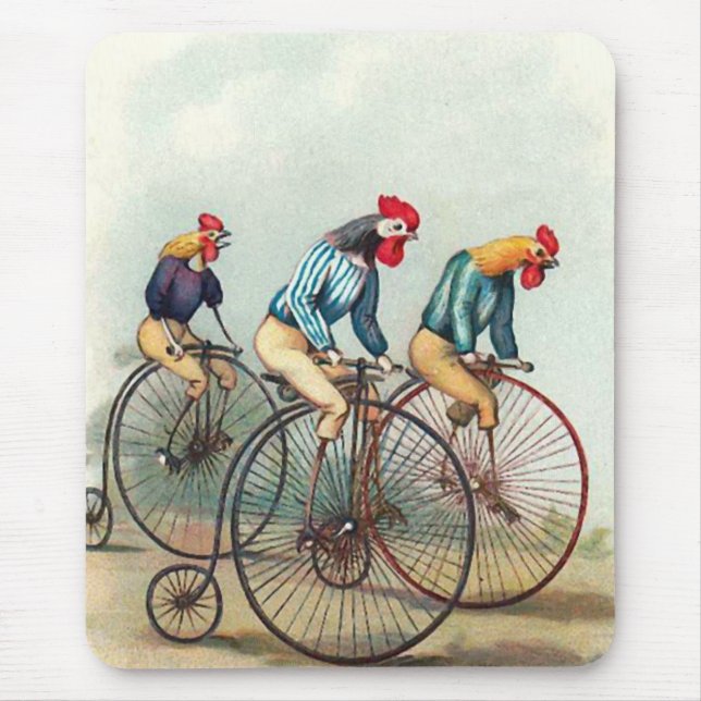 Reithähne Mousepad (Vorne)