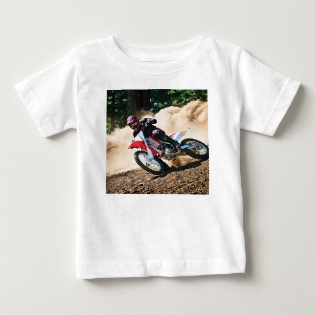 Reitkissen Baby T-shirt (Vorderseite)