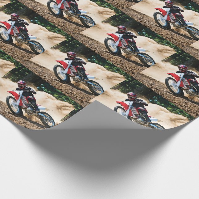 Reitkissen Geschenkpapier (Ecke)