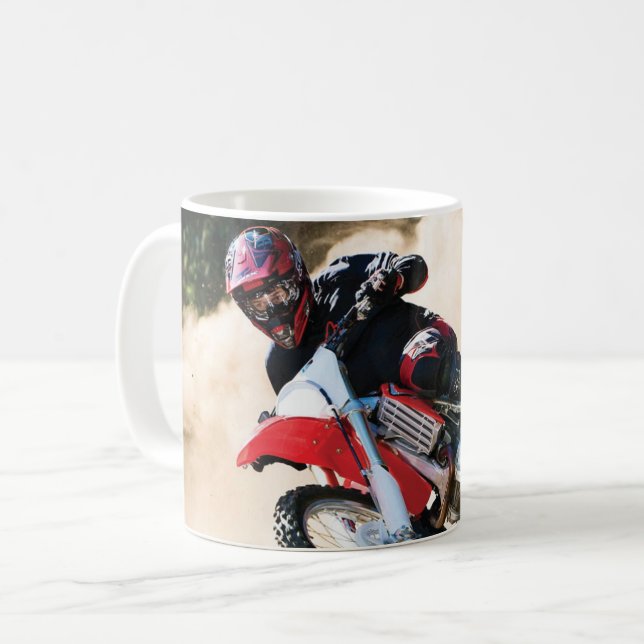 Reitkissen Kaffeetasse (Vorderseite Links)