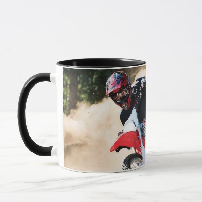 Reitkissen Tasse (Links)