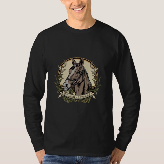 Reitkleidung - Pferd T-Shirt (Vorderseite)