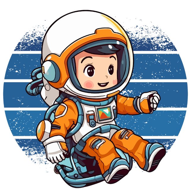 Reitkommoden Poster (Bouncing through Space with Joyful Curiosity!)