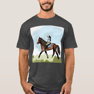 Reitmädchen T-Shirt